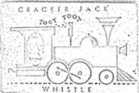 Embossed Train Whistle - front
