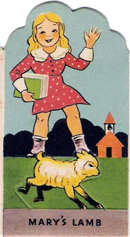 C. Carey Cloud - Nursery Characters - Mary's Lamb