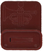Standing Cornet Whistle - red