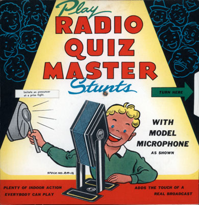 Radio Quiz Master Stunts - front cover